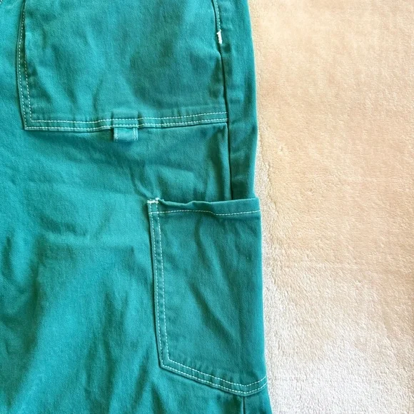 Y2K Teal Baggy Pants - Picture 6 of 6